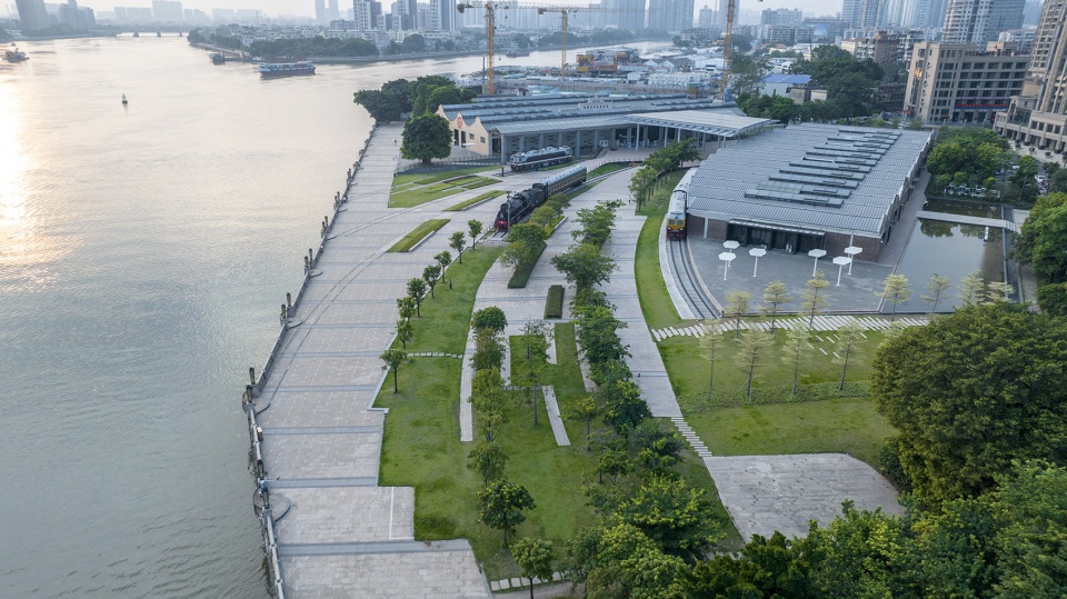 guangzhou railway museum renovation by scad