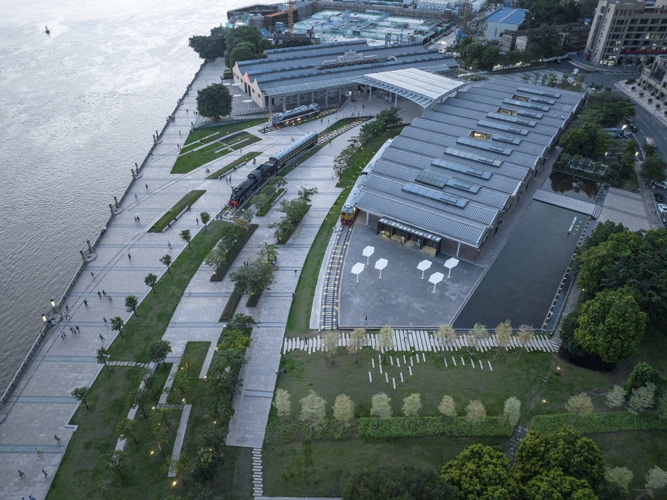 guangzhou railway museum renovation by scad