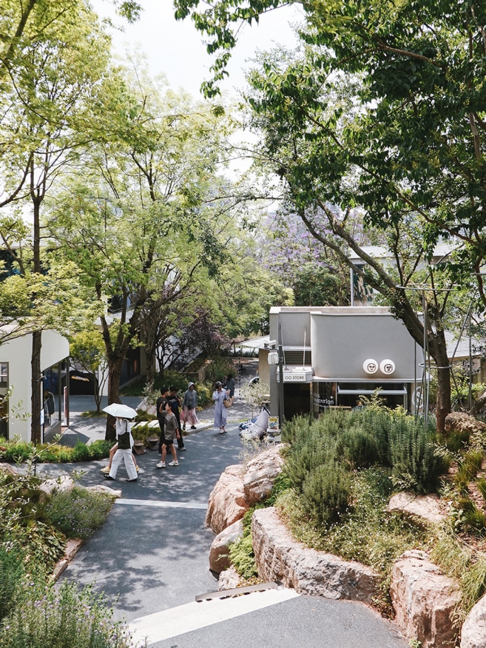 the luxe lakes cpi island commercial renewal by vari design