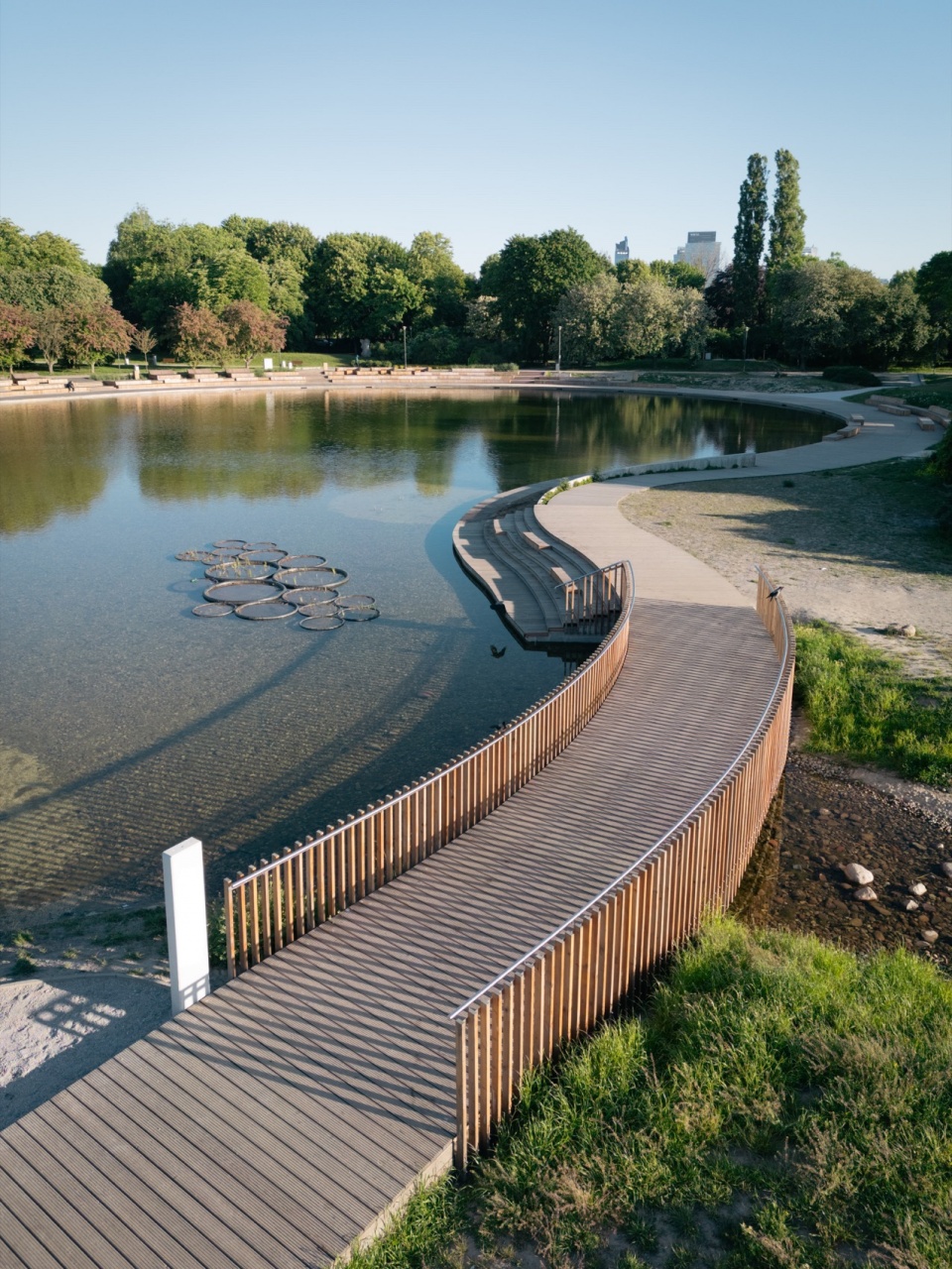 . Pole Mokotowskie Park in Warsaw project WXCA credits WXCA A.Borun T.Wieteska