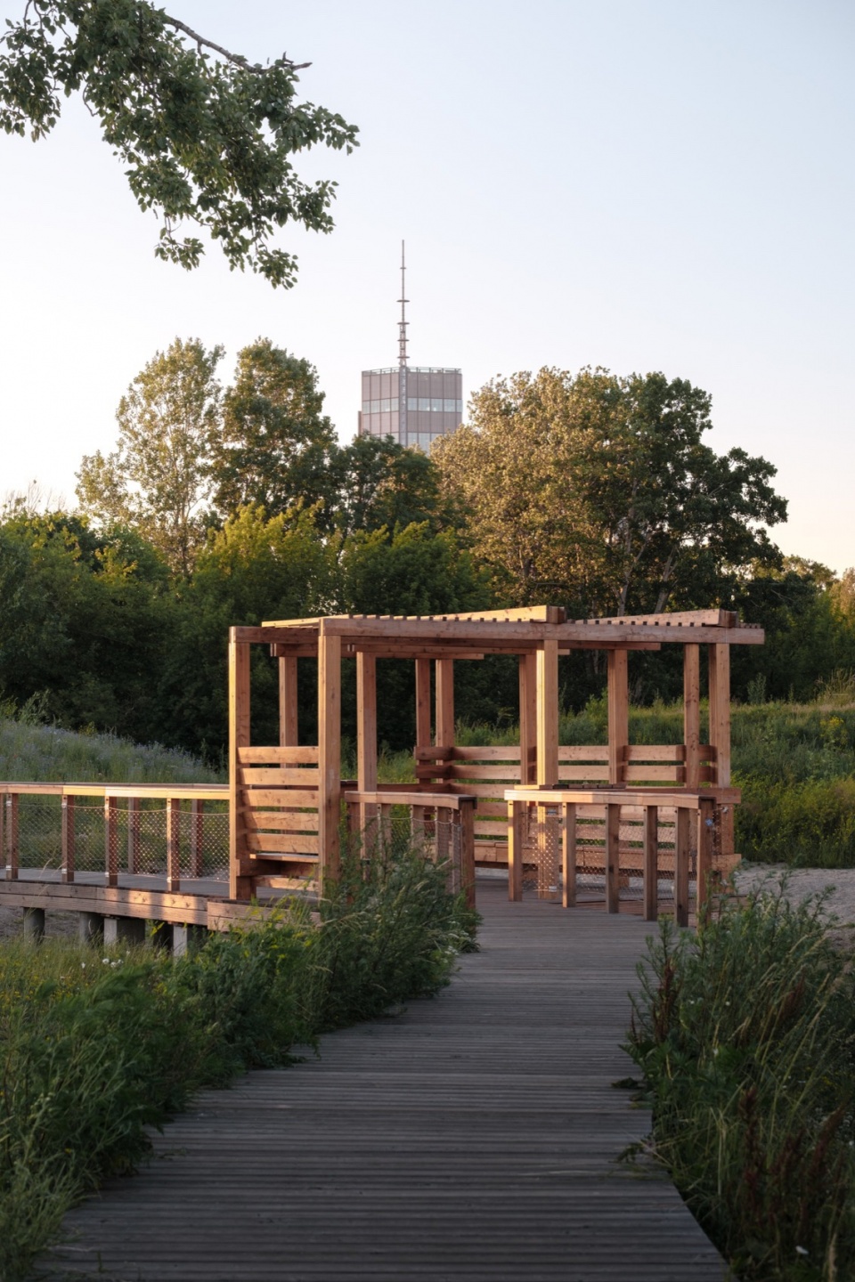 . Pole Mokotowskie Park in Warsaw project WXCA credits WXCA A.Borun T.Wieteska