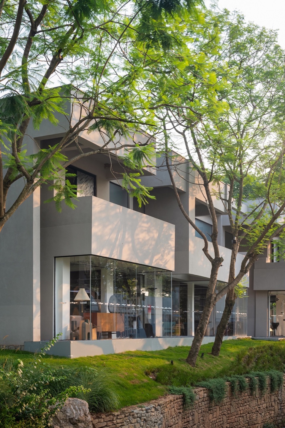 the luxe lakes cpi island commercial renewal by vari design