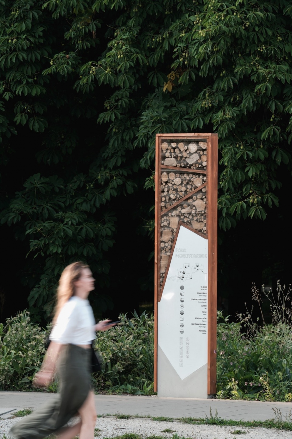 . Pole Mokotowskie Park in Warsaw project WXCA credits WXCA A.Borun T.Wieteska