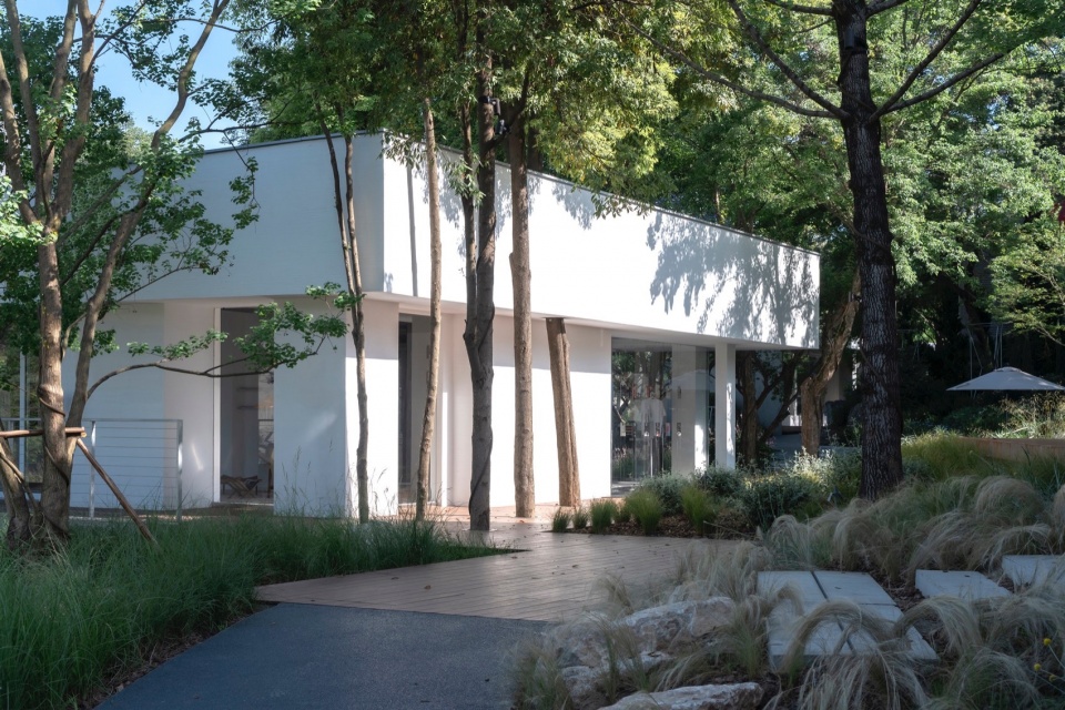 the luxe lakes cpi island commercial renewal by vari design