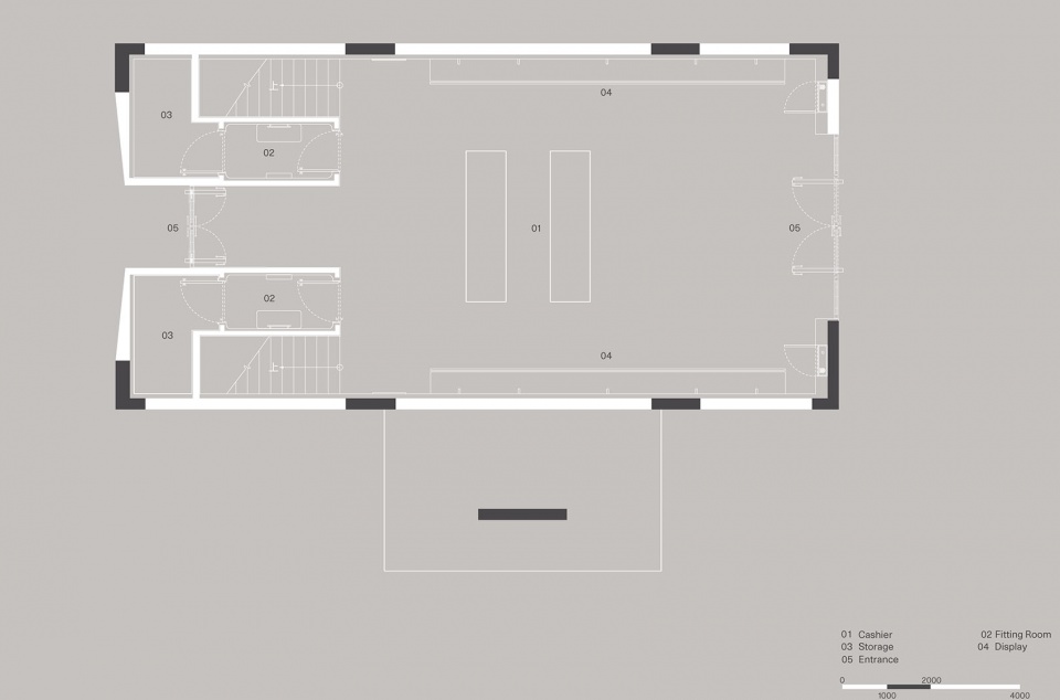 floorplan 1F©say architects