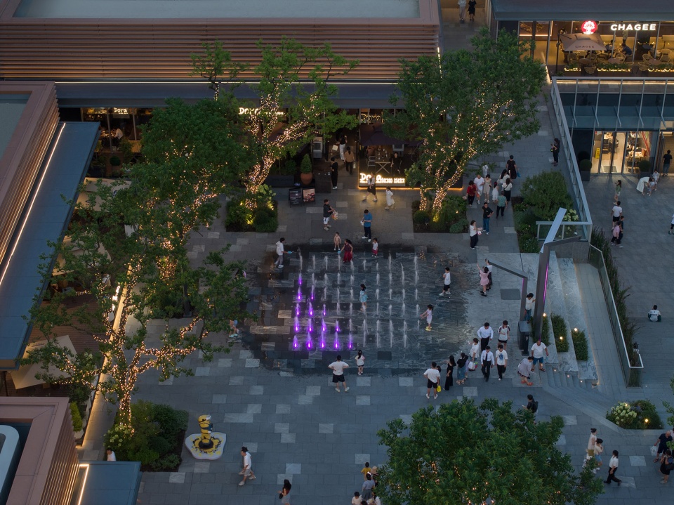 tongxiang mixc commercial landscape design by flo