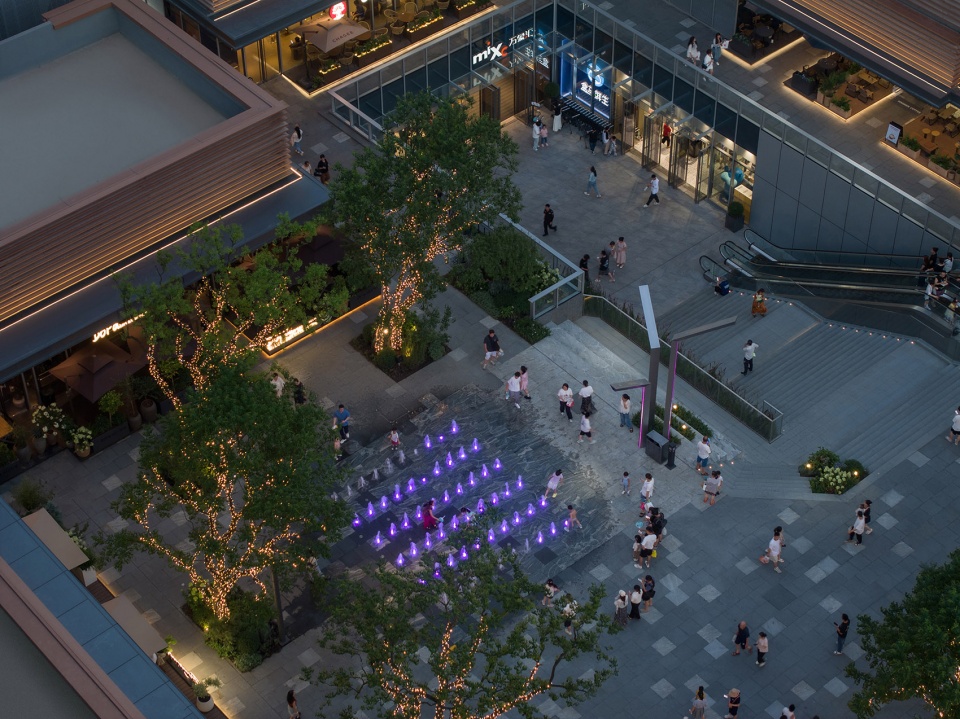 tongxiang mixc commercial landscape design by flo