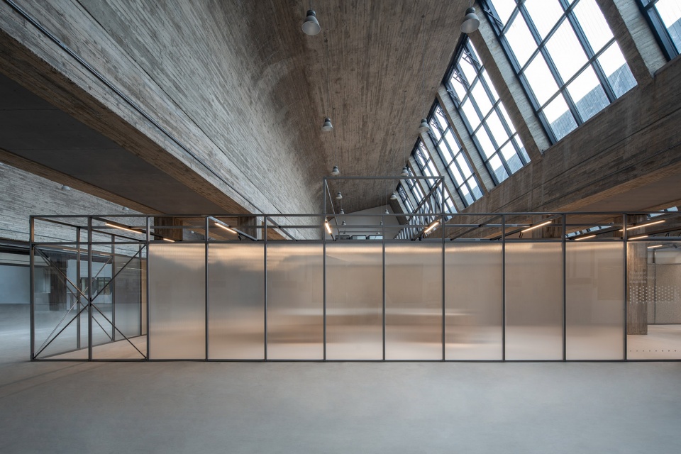 permanent exhibition hall by mas