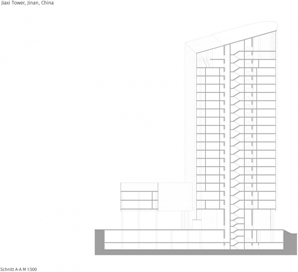 Jinshi Center in Jinan CBD