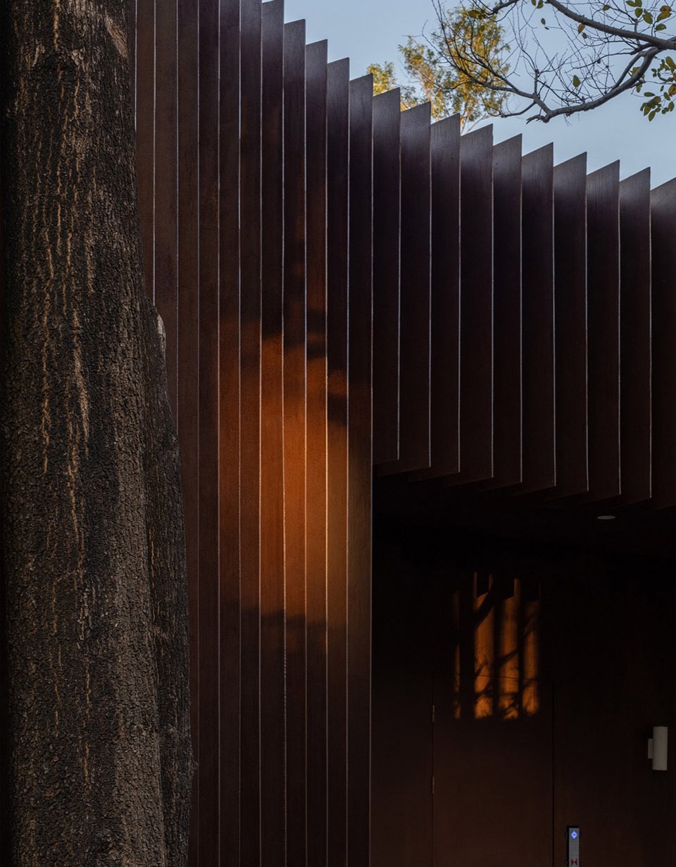Qiaochengbei Park Visitor Center China by ATELIER XI hpd
