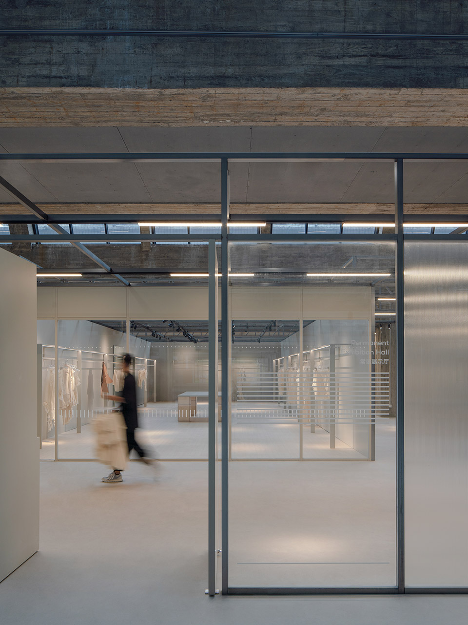 permanent exhibition hall by mas