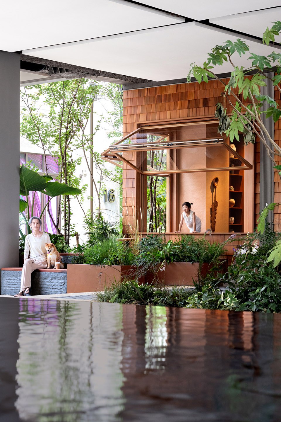 yexuan columbia circle store by ydesign