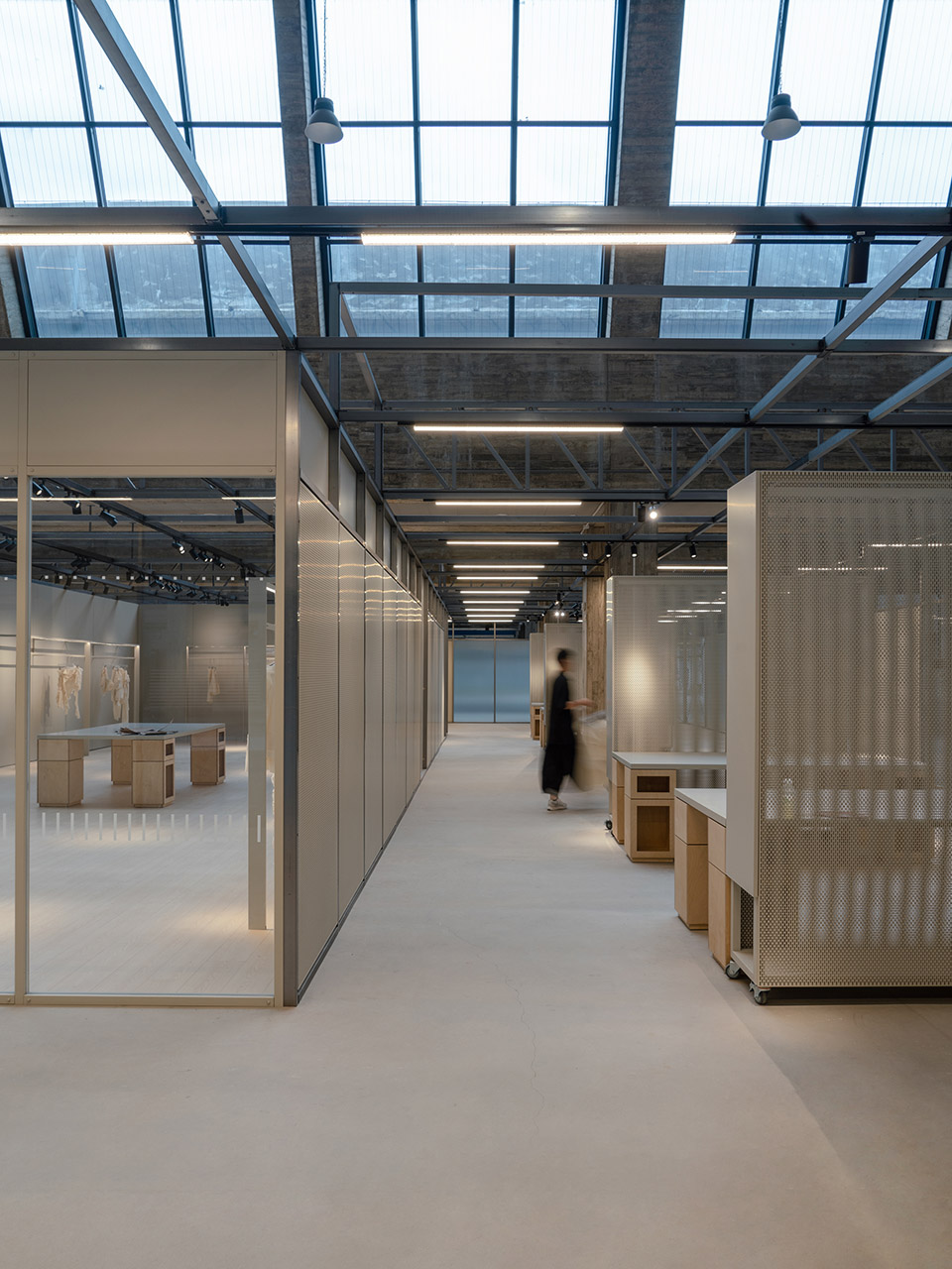 permanent exhibition hall by mas