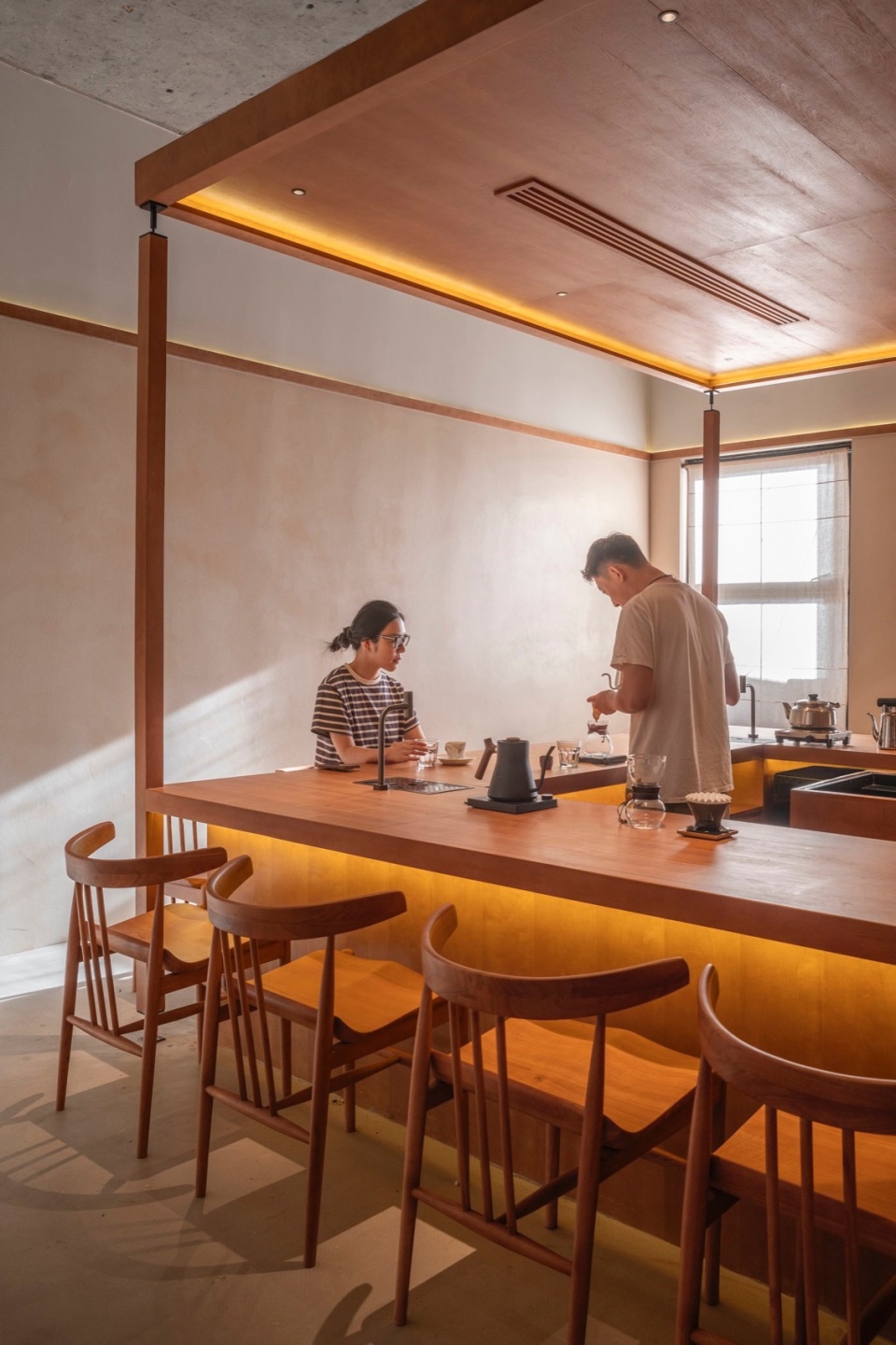 kafe kawa bar akanegumo by ma zhicheng