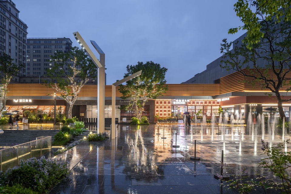 tongxiang mixc commercial landscape design by flo