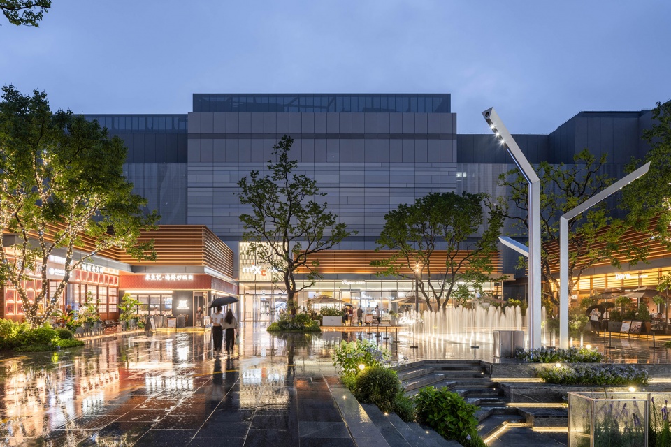 tongxiang mixc commercial landscape design by flo