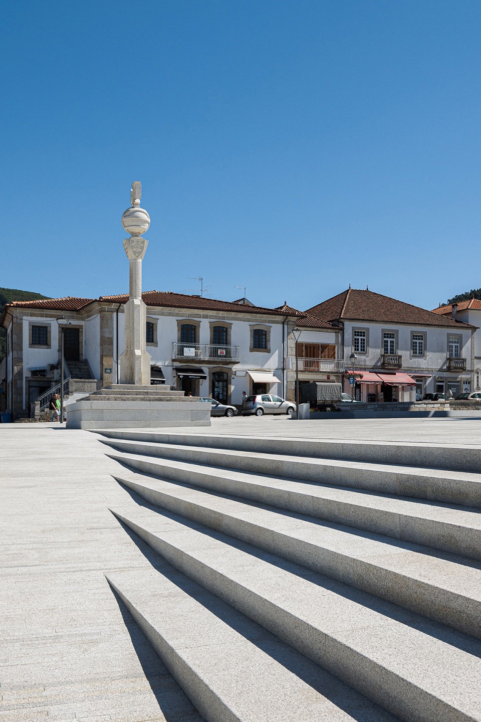 Requalificacao da Praca do Municipio de Ribeira de Pena by AXR Arquitetura e Design