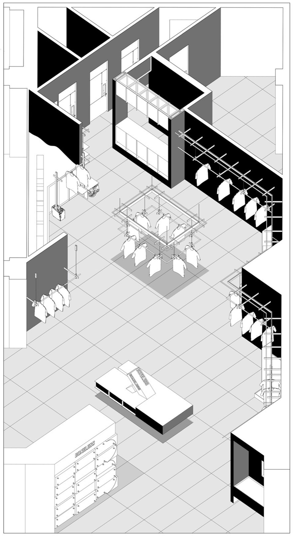 BONELESS FASHION STORE THE BOX BEIJING by StudioScript