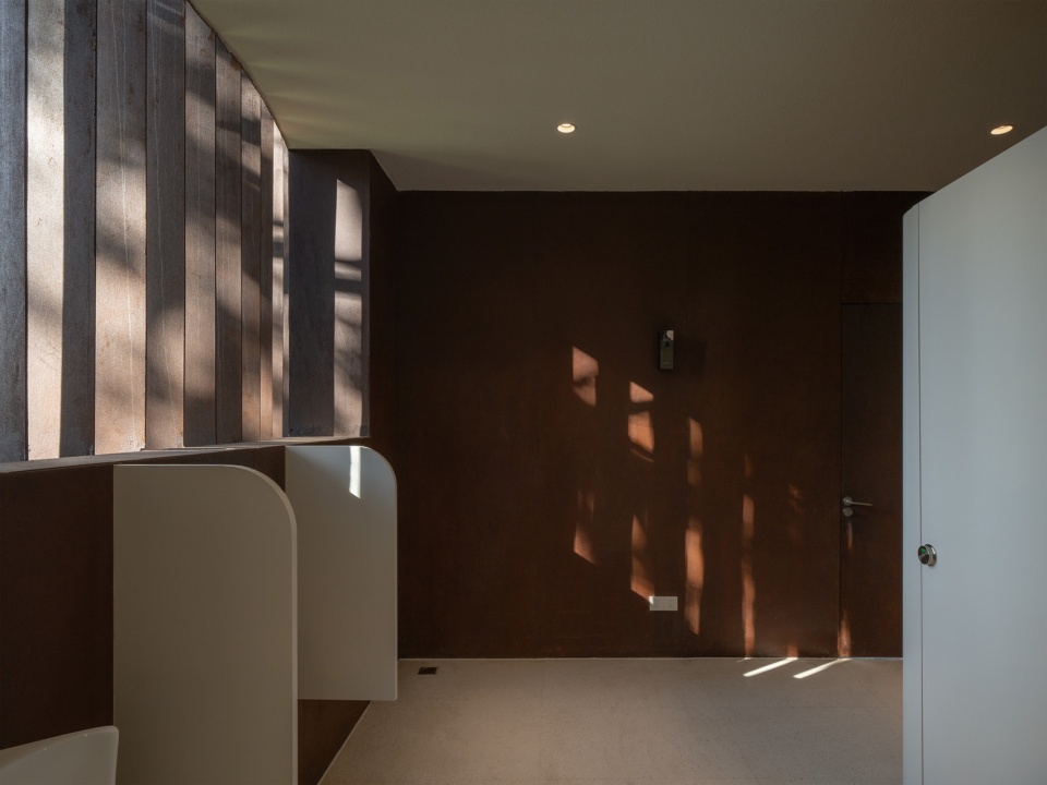 Qiaochengbei Park Visitor Center China by ATELIER XI