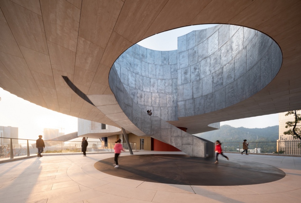 China Merchants Group History Museum Weiboshan Park by URBANUS