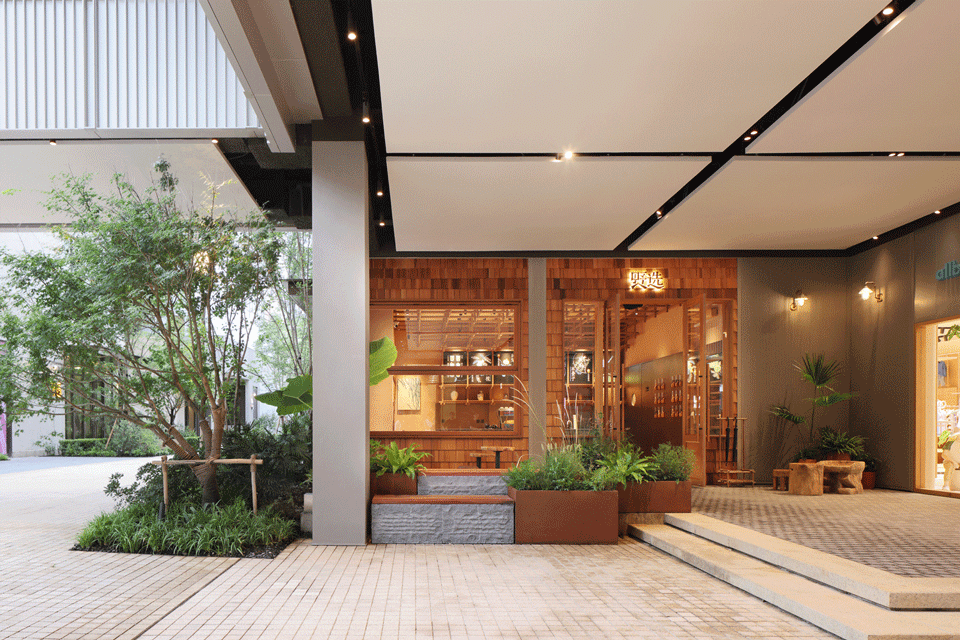 yexuan columbia circle store by ydesign