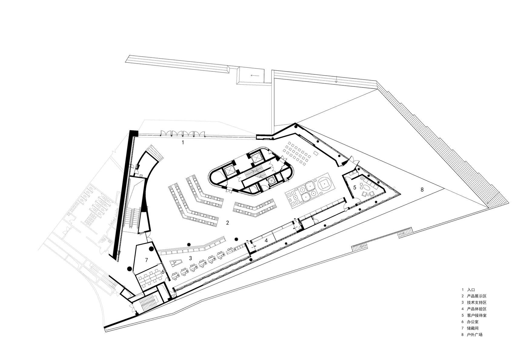 DJI Flagship Store by Various Associates