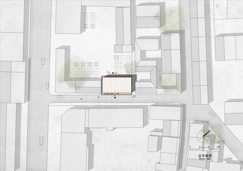 Red Brick Public Toilet on Liuba Old Street by Shulin Architecture