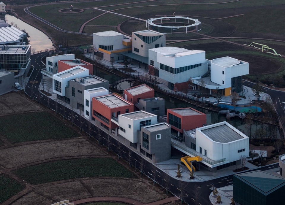 changan international flower industry park by sens architects plain architecture