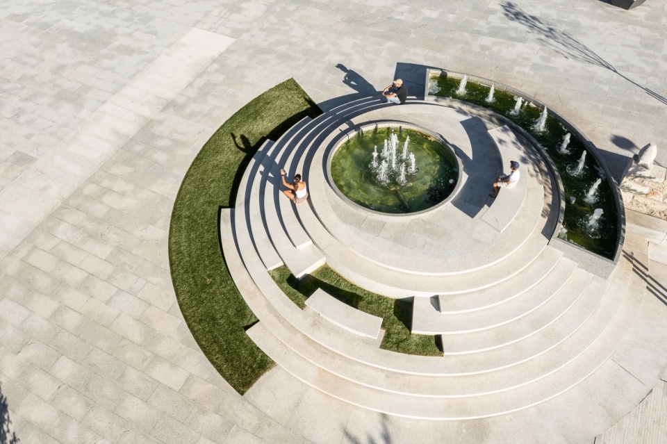 Requalificacao da Praca do Municipio de Ribeira de Pena by AXR Arquitetura e Design