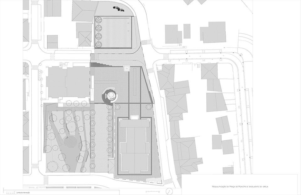 Requalificacao da Praca do Municipio de Ribeira de Pena by AXR Arquitetura e Design