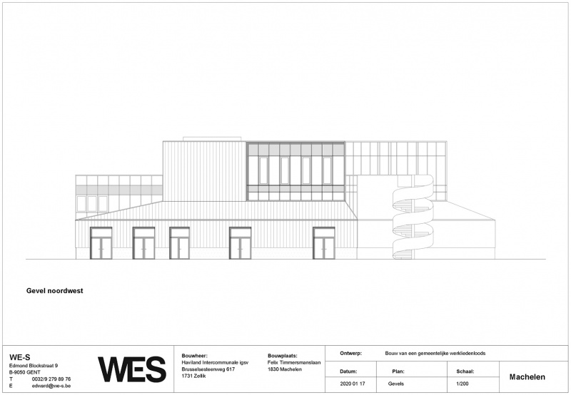machelen workshop and office spaces by we s architects