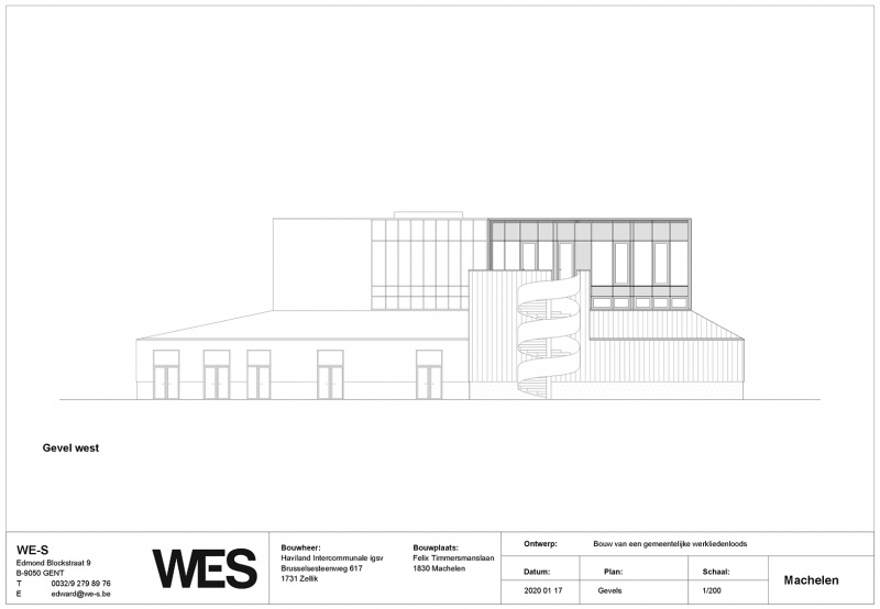 machelen workshop and office spaces by we s architects