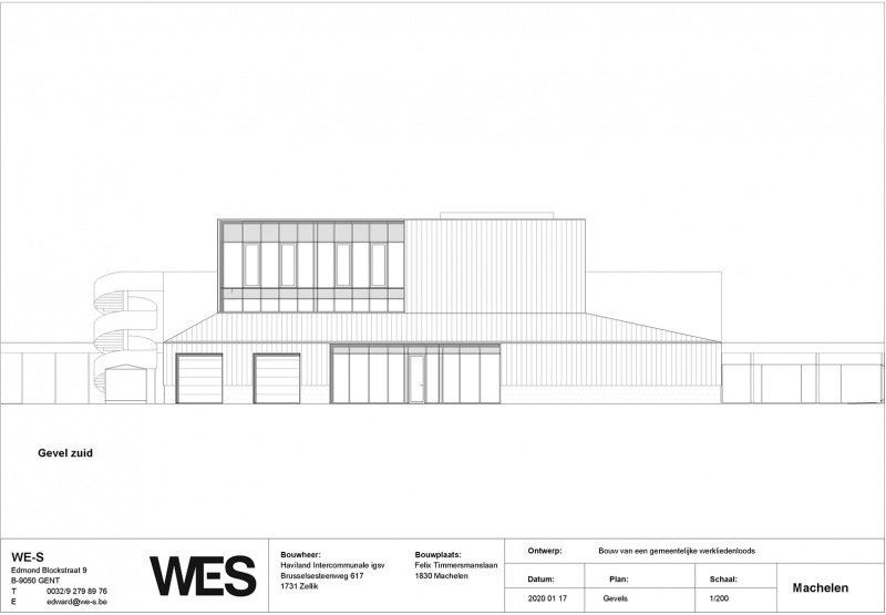 machelen workshop and office spaces by we s architects