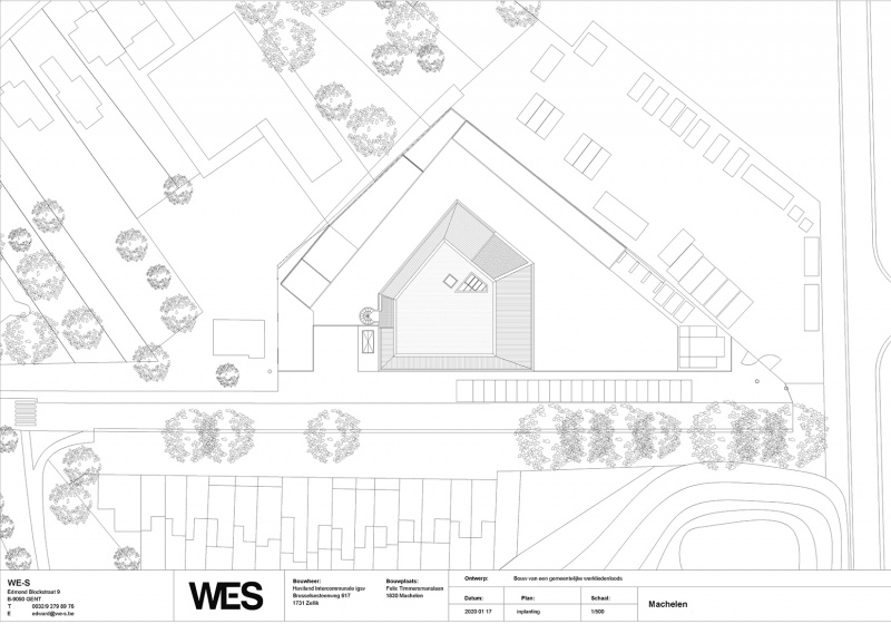 machelen workshop and office spaces by we s architects