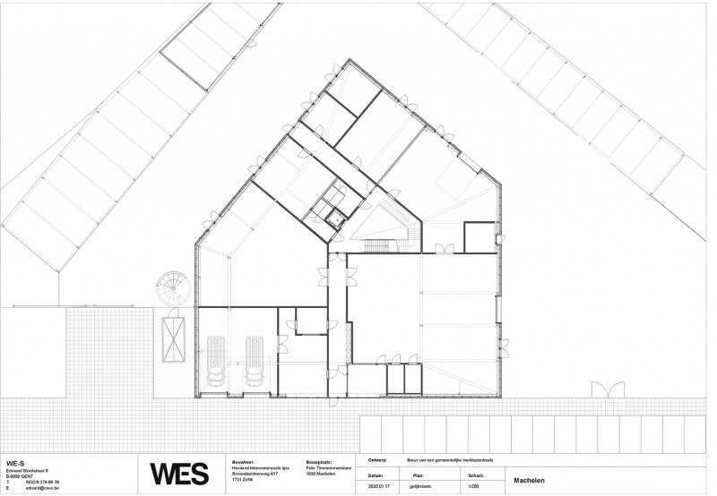 machelen workshop and office spaces by we s architects