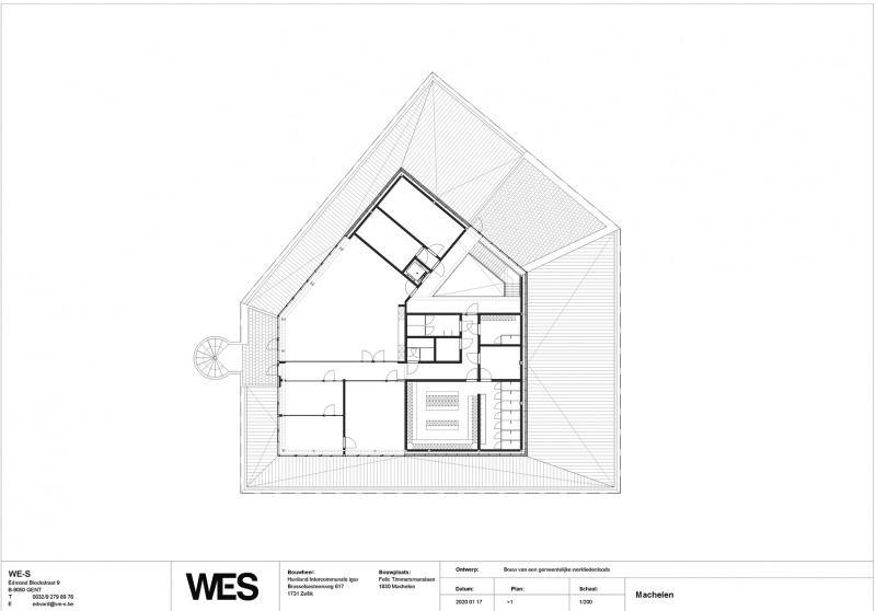 machelen workshop and office spaces by we s architects