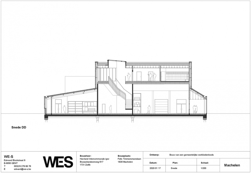 machelen workshop and office spaces by we s architects