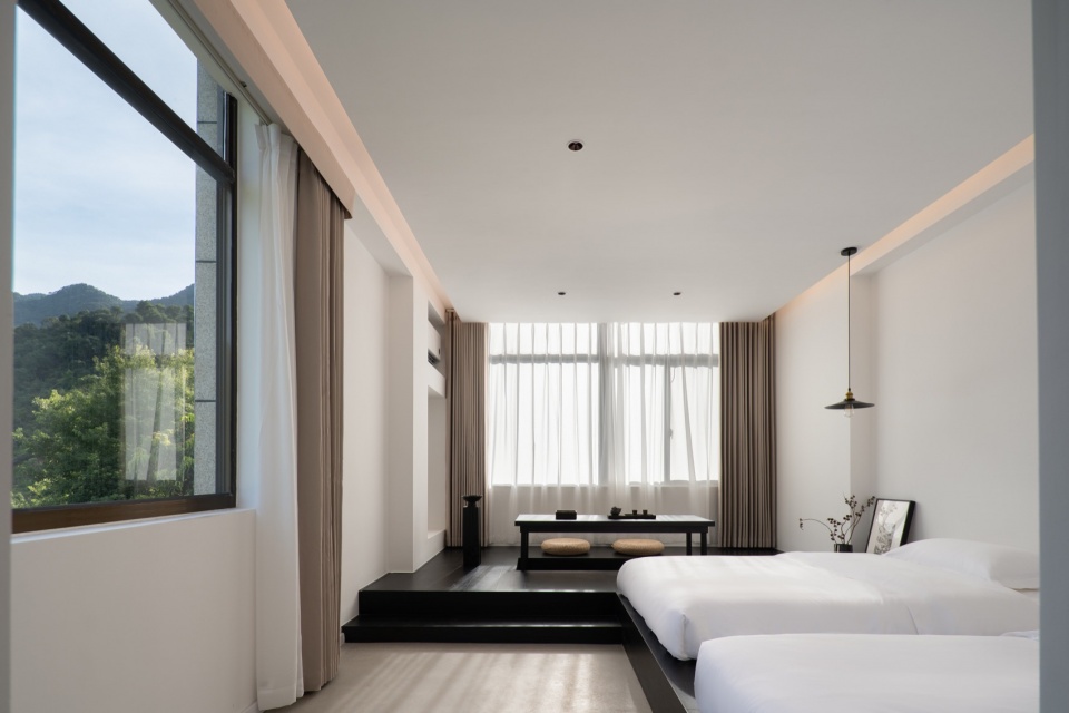 客房概览,Overall view of guest room@MIN STUDIO