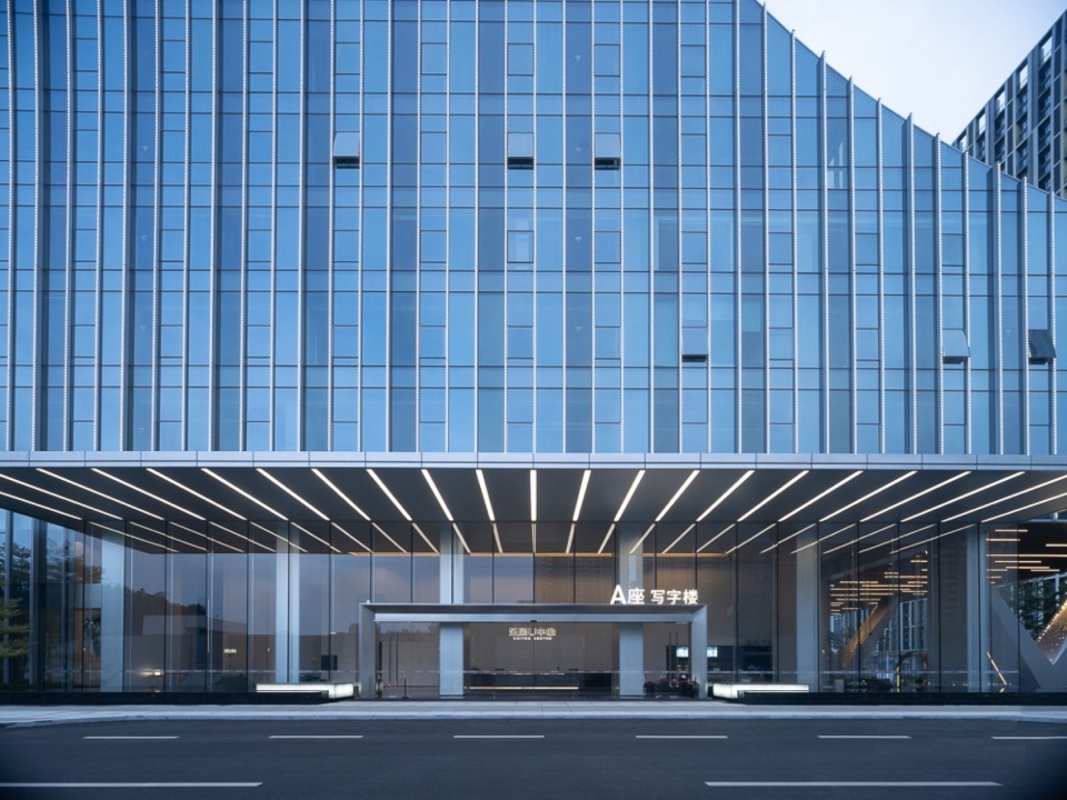 立面细节©九里摄影战长恒 leju united center