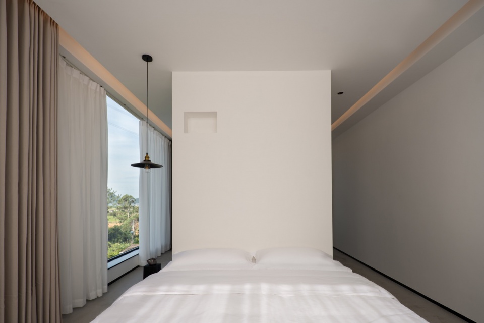 边户卧室,Bed room of the side@MIN STUDIO