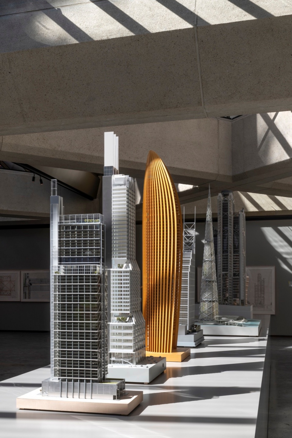the vertical city exhibition by foster partners