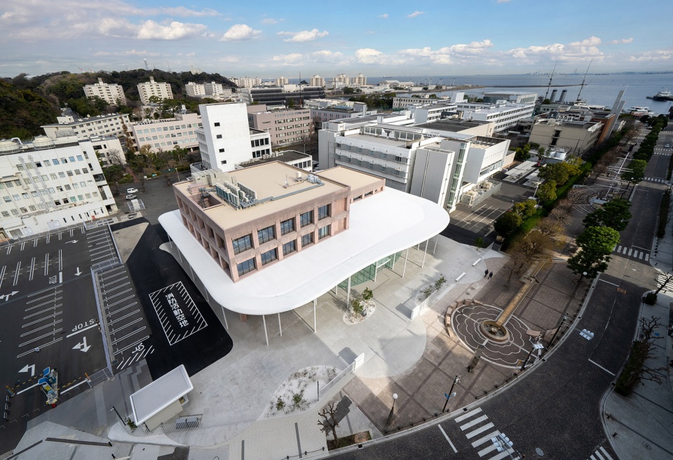 campus center kanagawa dental university by atelier meme