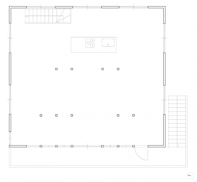 commercial space in minato by roovice