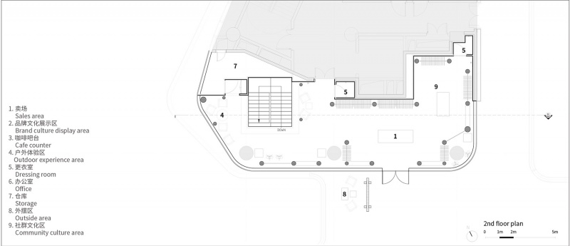 snow peak taikoo li store by kooo architects