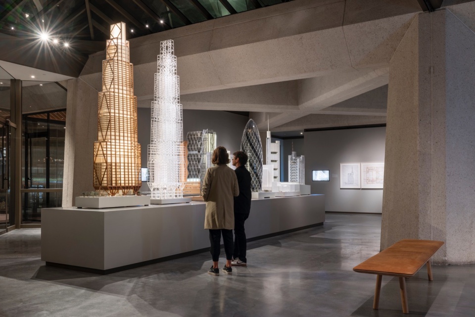 the vertical city exhibition by foster partners