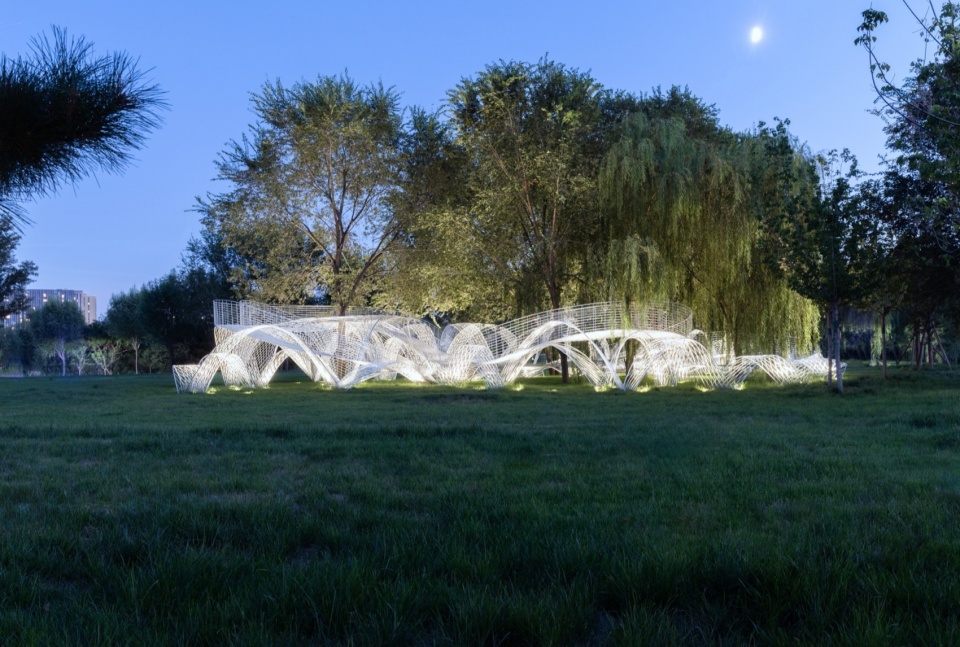 Beijing yongding park open air concept art museum