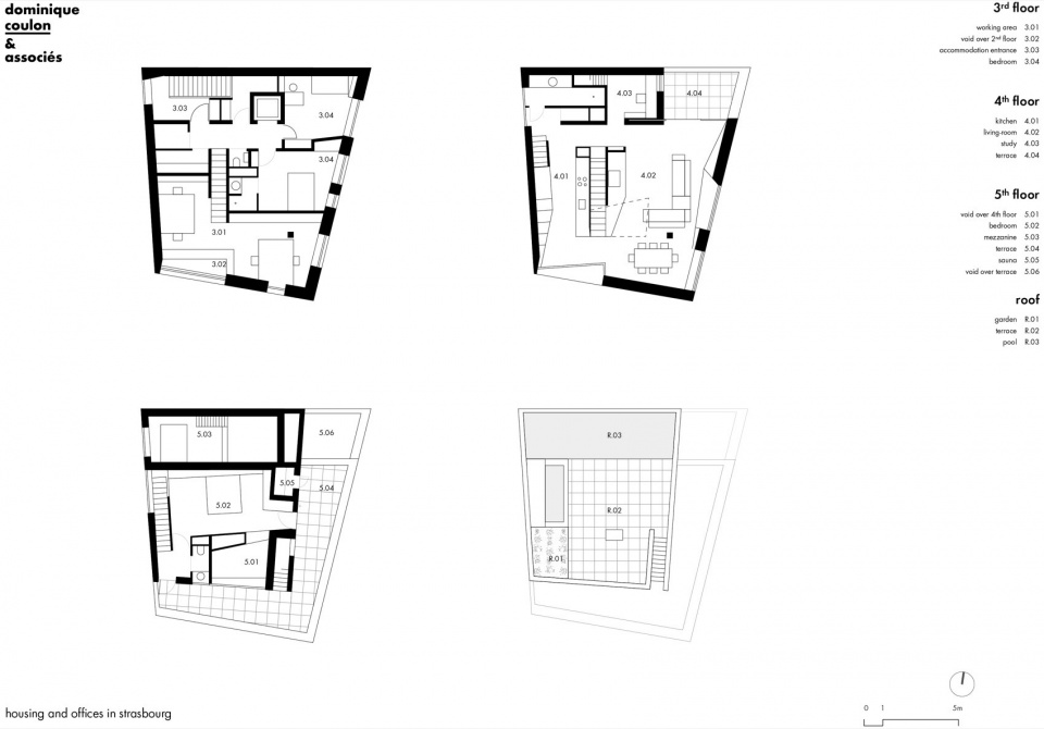 Mixed use building in Strasbourg Dominique Coulon Associes