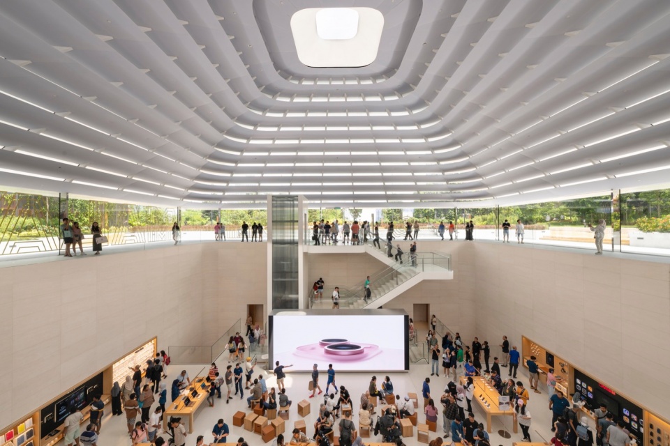 Apple The Exchange TRX by Foster Partners
