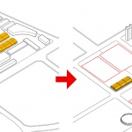 The kindergarten next to the old warehouses by URBANUS