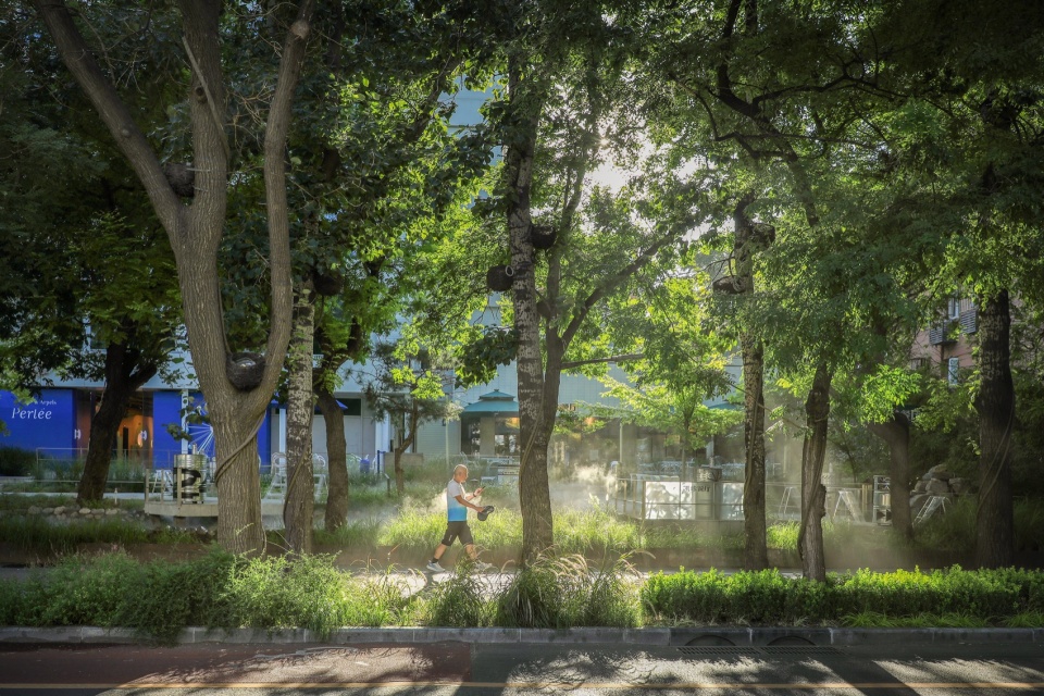 Picturesque Landscape Comprehensive Environmental Renewal Design of Sanlitun Road in Beijing by DIMU Design CAFA A Urban Art Innovation C...